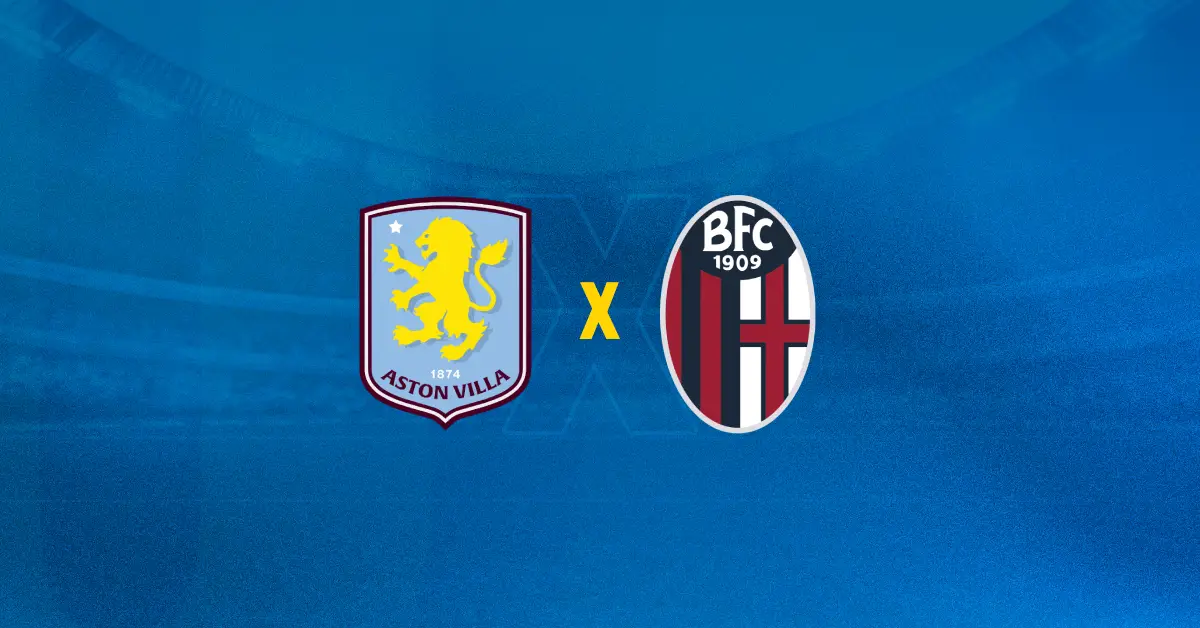 Aston Villa x Bologna se enfrentam pela Liga dos Campeões da UEFA