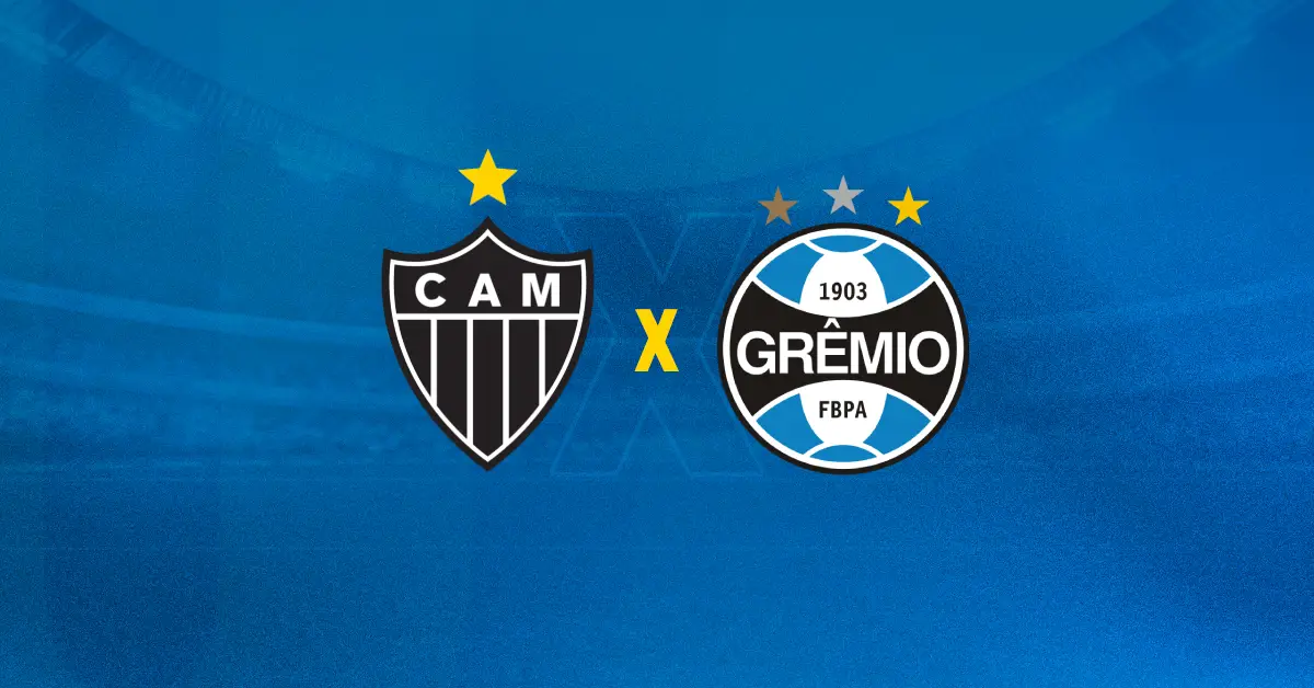 Atlético-MG x Grêmio se enfrentam pelo Brasileirão