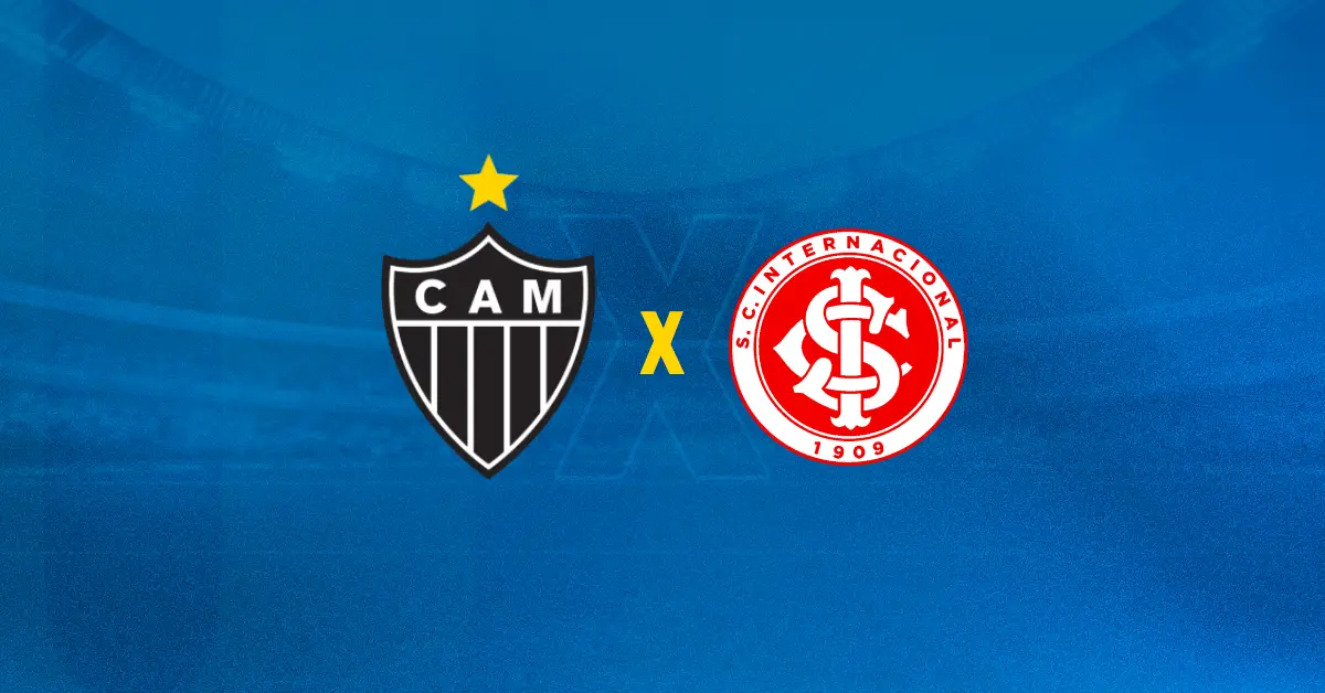 Atlético-MG x Internacional se enfrentam pelo Brasileirão Série A