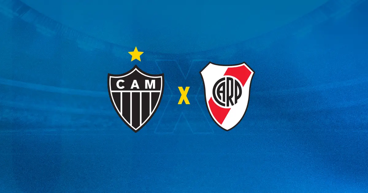 Atlético-MG x River Plate se enfrentam pela Copa Libertadores da América