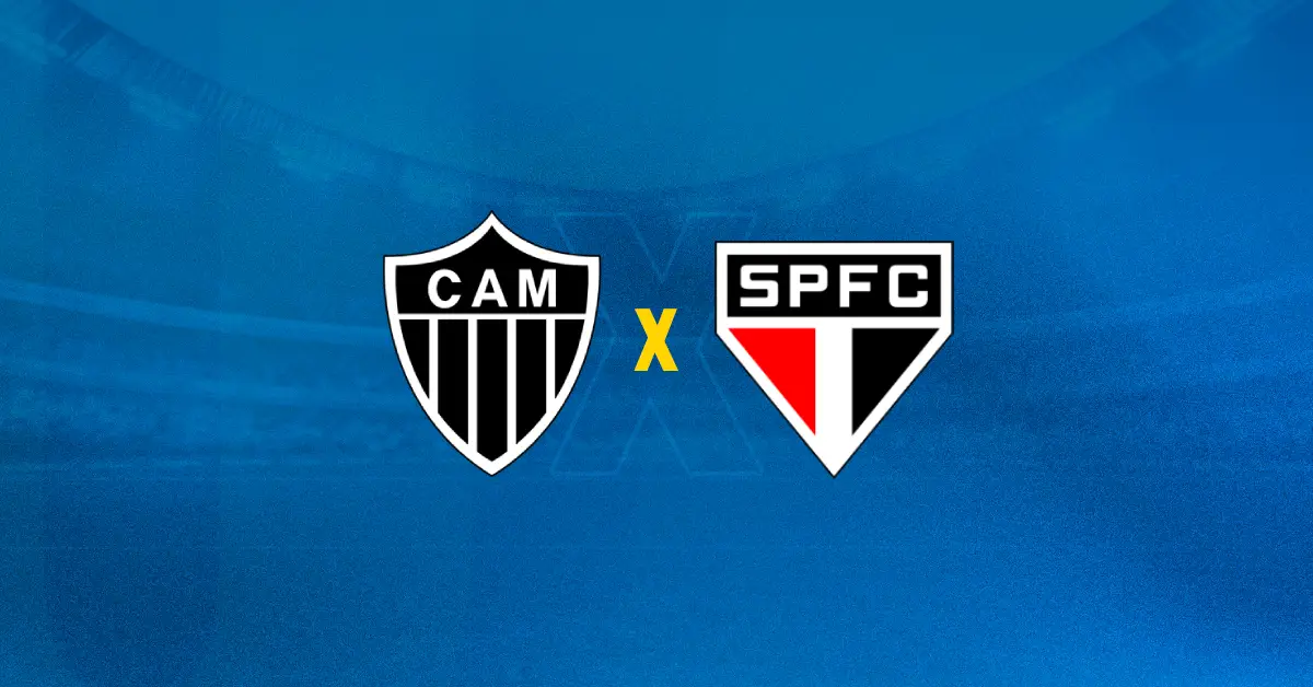 Atlético Mineiro e São Paulo se enfrentam pela Copa do Brasil