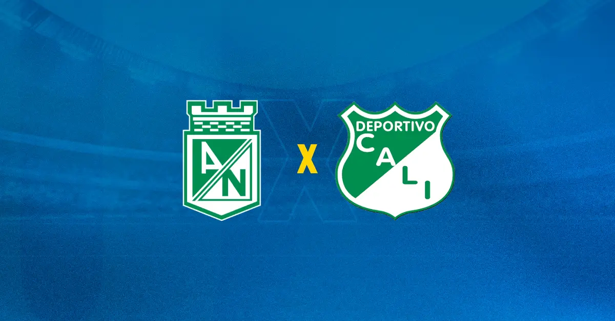 Atlético Nacional x Deportivo Cali se enfrentam pelo Campeonato Colombiano