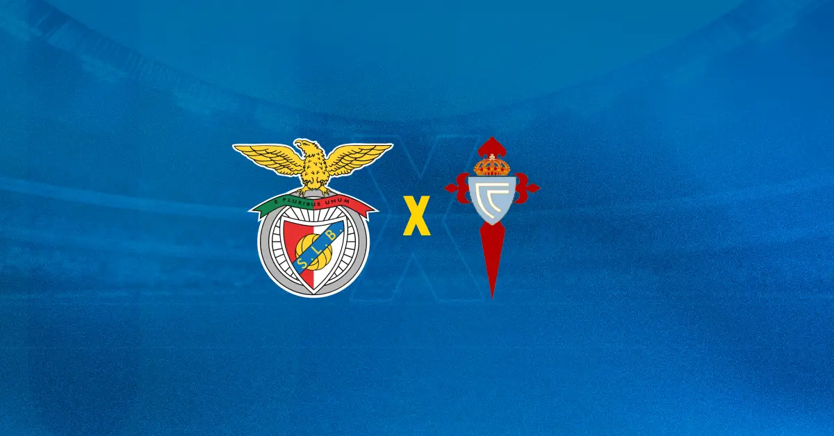 Benfica x Celta de Vigo se enfrentam em um amistoso