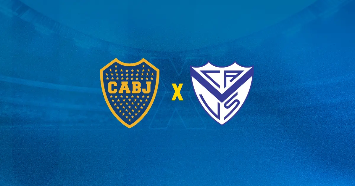 Boca Juniors x Velez se enfrentam pelo Campeonato Argentino