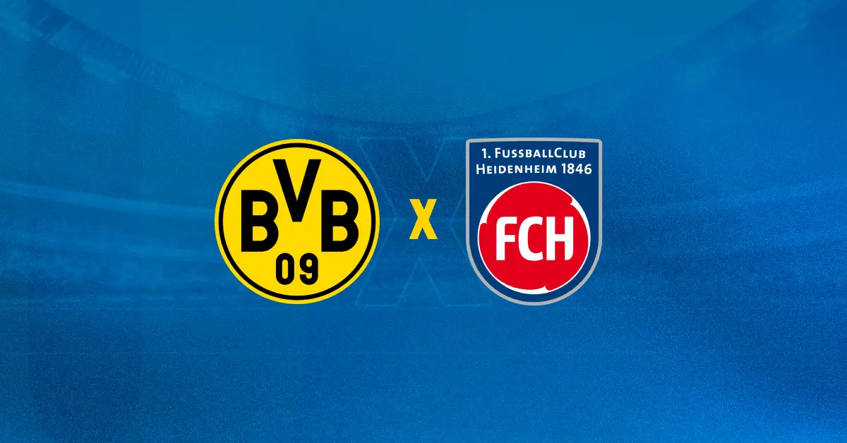 Borussia Dortmund e Heidenheim se enfrentam pela Bundesliga