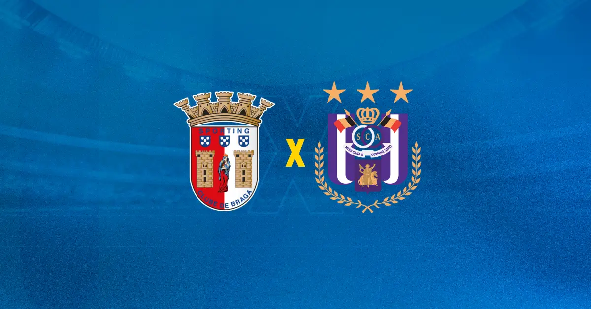 Braga x Anderlecht se enfrentam em um amistoso