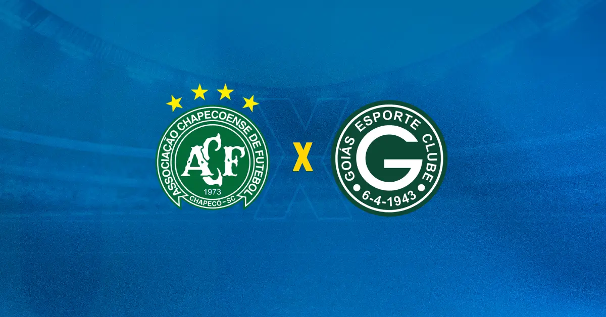 Chapecoense x Goiás se enfrentam pelo Brasileirão Série B