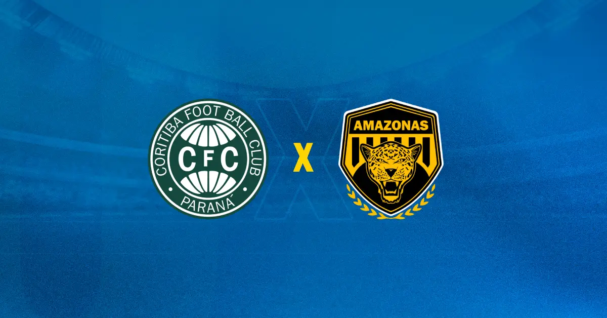 Coritiba x Amazonas se enfrentam pelo Brasileirão Série B 2024