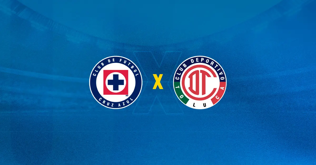 Cruz Azul e Toluca se enfrentam pelo Campeonato Mexicano