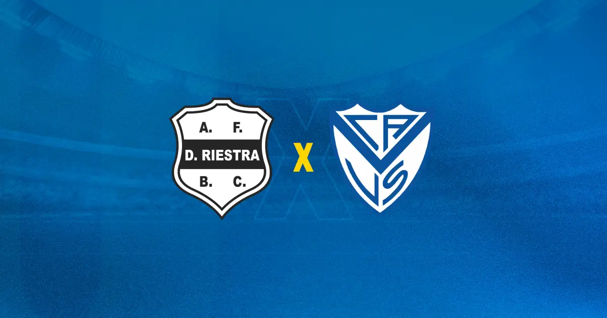 Deportivo Riestra x Velez Sarsfield se enfrentam pelo Campeonato Argentino