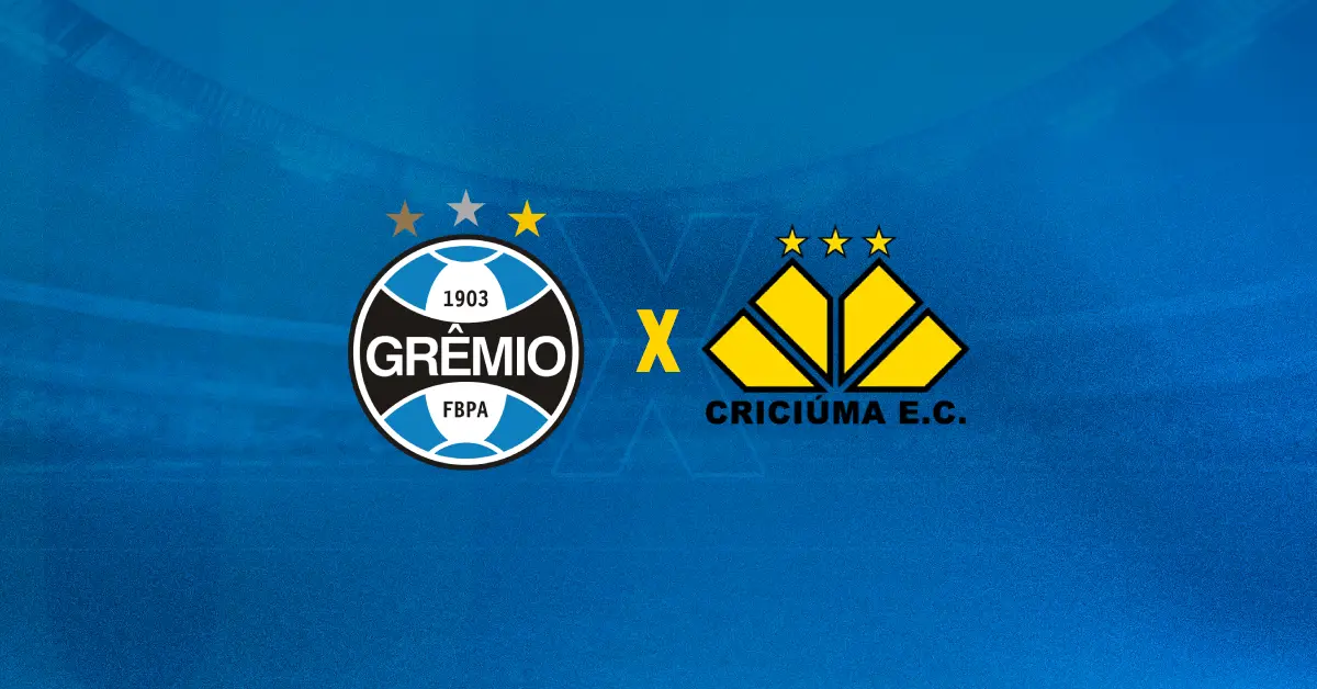 Grêmio x Criciúma se enfrentam pelo Brasileirão