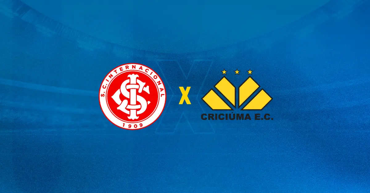 Internacional x Criciúma se enfrentam pelo Brasileirão Série A