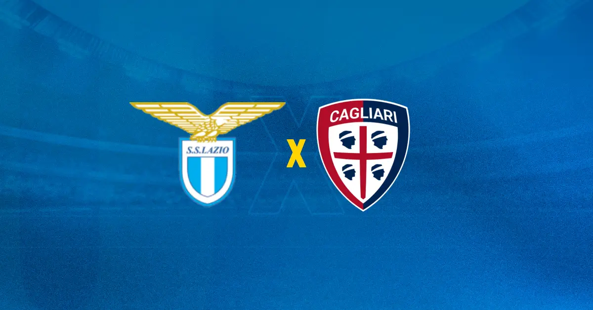 Lazio x Cagliari se enfrentam pelo Campeonato Italiano