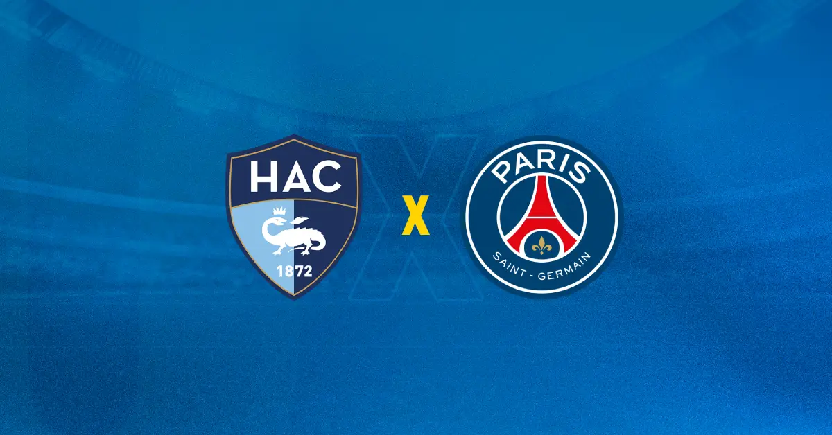 Le Havre x PSG se enfrentam pela Ligue 1 2024/25