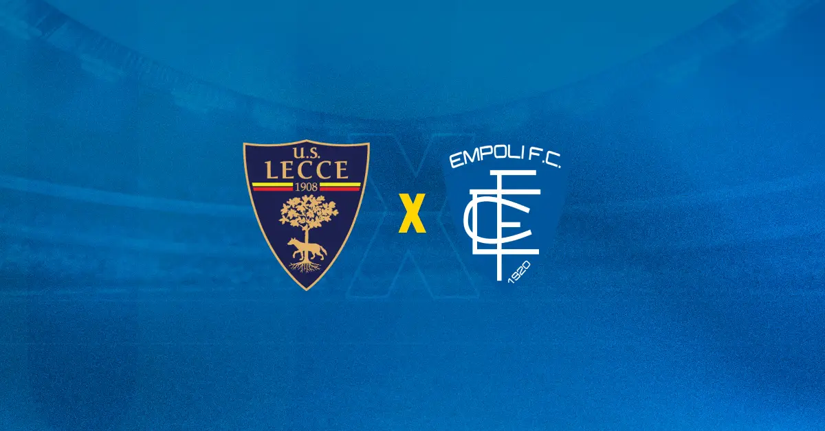 Lecce x Empoli se enfrentam pelo Campeonato Italiano