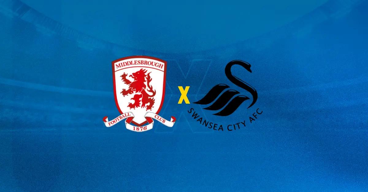 Middlesbrough e Swansea se enfrentam pelo Campeonato Inglês Segunda Divisão