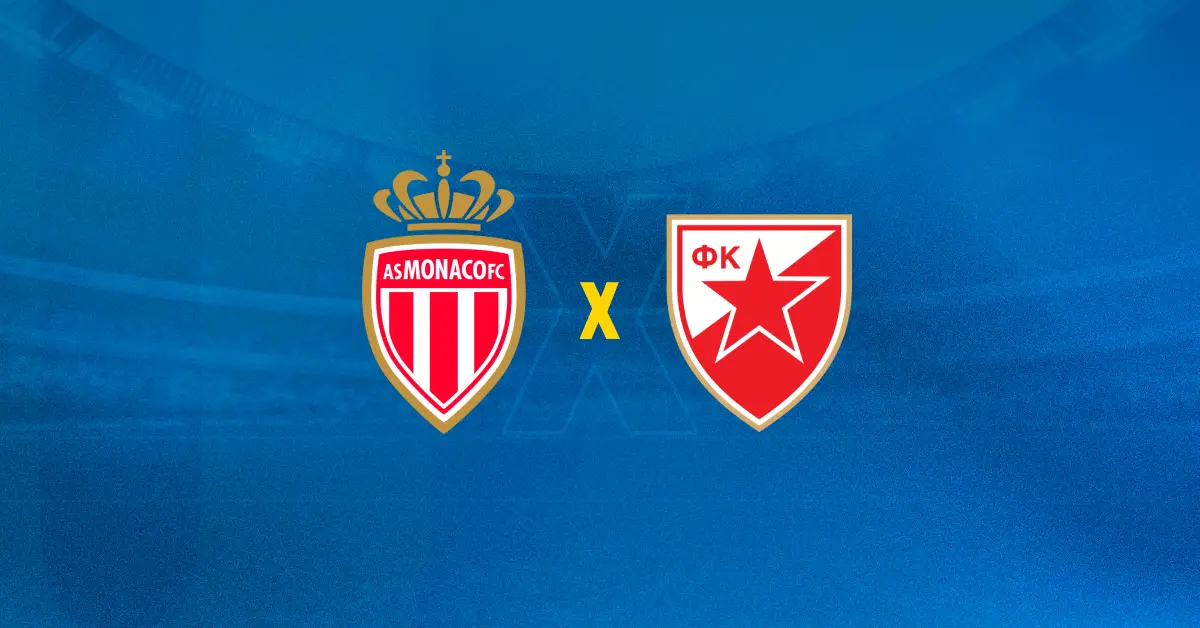 Monaco x Estrela Vermelha se enfrentam pela Liga dos Campeões da UEFA