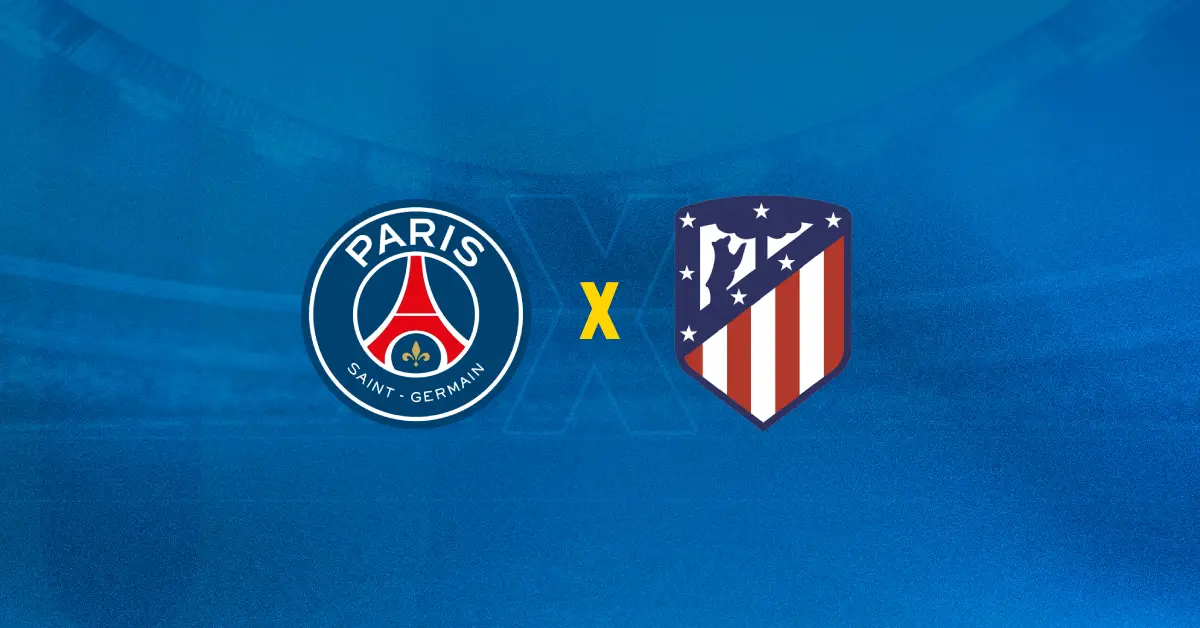 PSG x Atlético de Madrid se enfrentam pela Liga dos Campeões