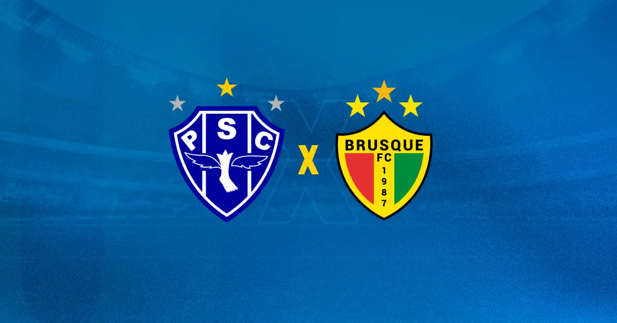 Paysandu x Brusque se enfrentam pelo Brasileirão Série B