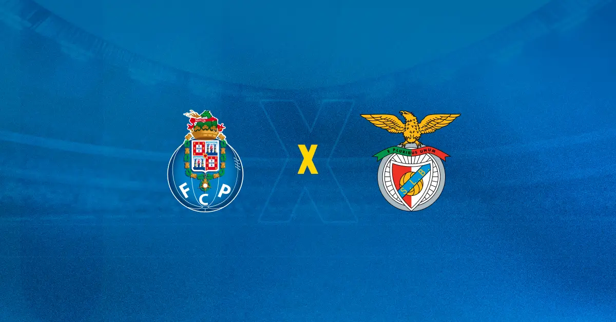 Escudos de Porto x Benfica