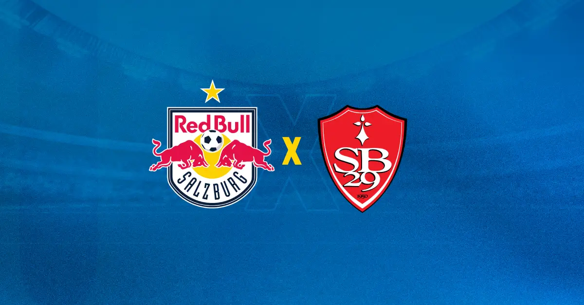 Red Bull Salzburg x Brest se enfrentam pela Liga dos Campeões da UEFA