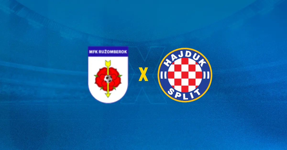 Ruzomberok e Hajduk Split se enfrentam pela Conference League