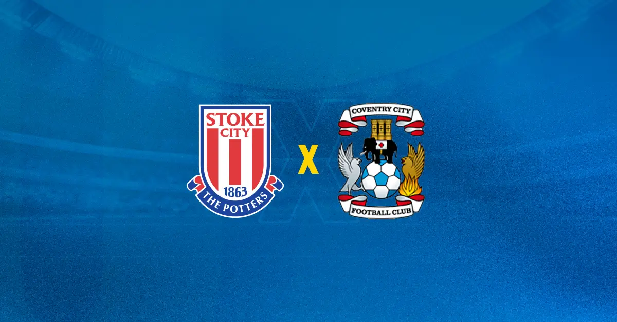 Stoke City x Conventry City se enfrentam pelo Campeonato Inglês Segunda Divisão