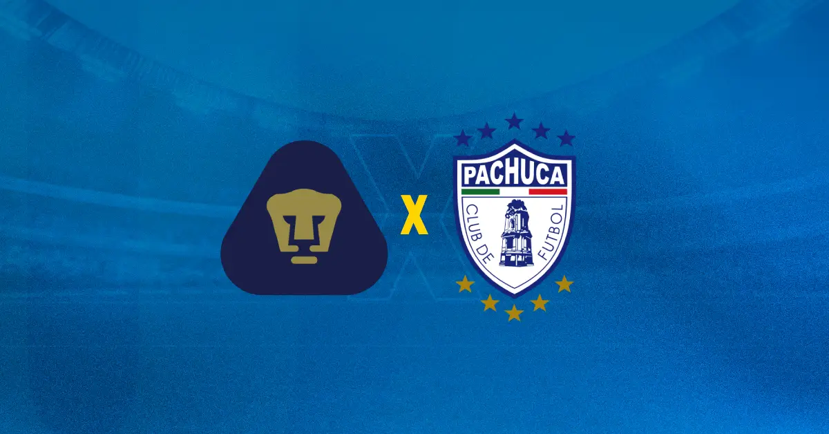 UNAM x Pachuca se enfrentam pelo Campeonato Mexicano