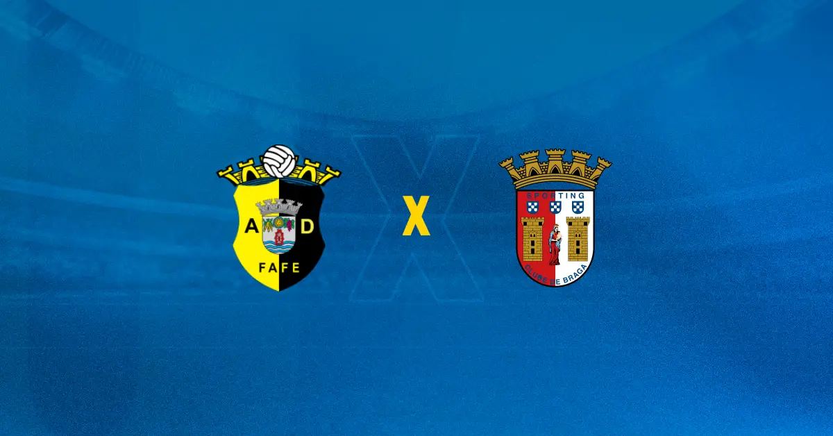 Escudos de AD Fafe x Braga