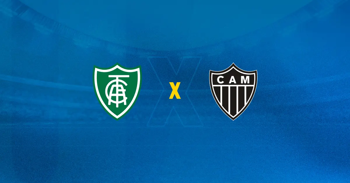 Escudos de América-MG x Atlético-MG