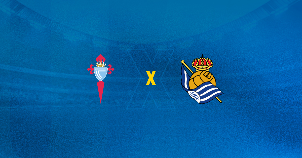 Escudos de Celta de Vigo x Real Sociedad