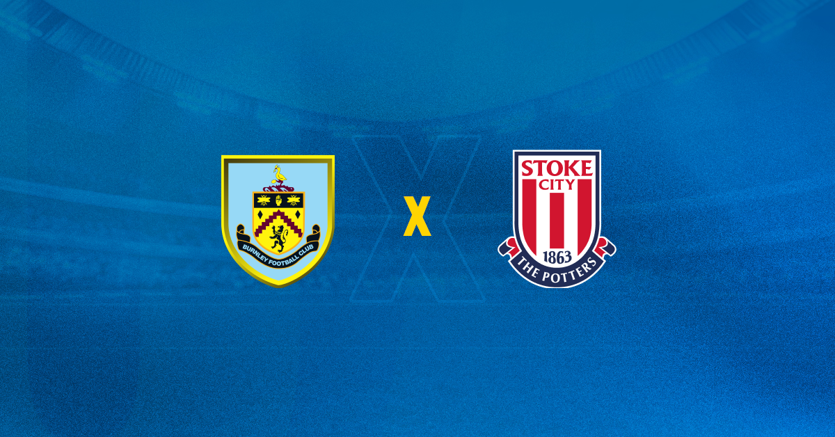 Escudos de Burnley x Stoke City