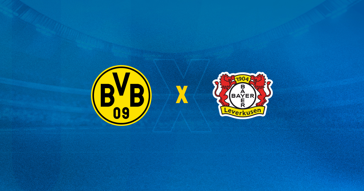 Escudos de Borussia Dortmund x Bayer Leverkusen