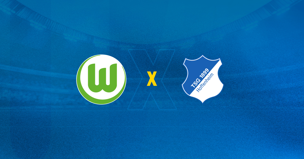 Escudos de Wolfsburg x Hoffenheim