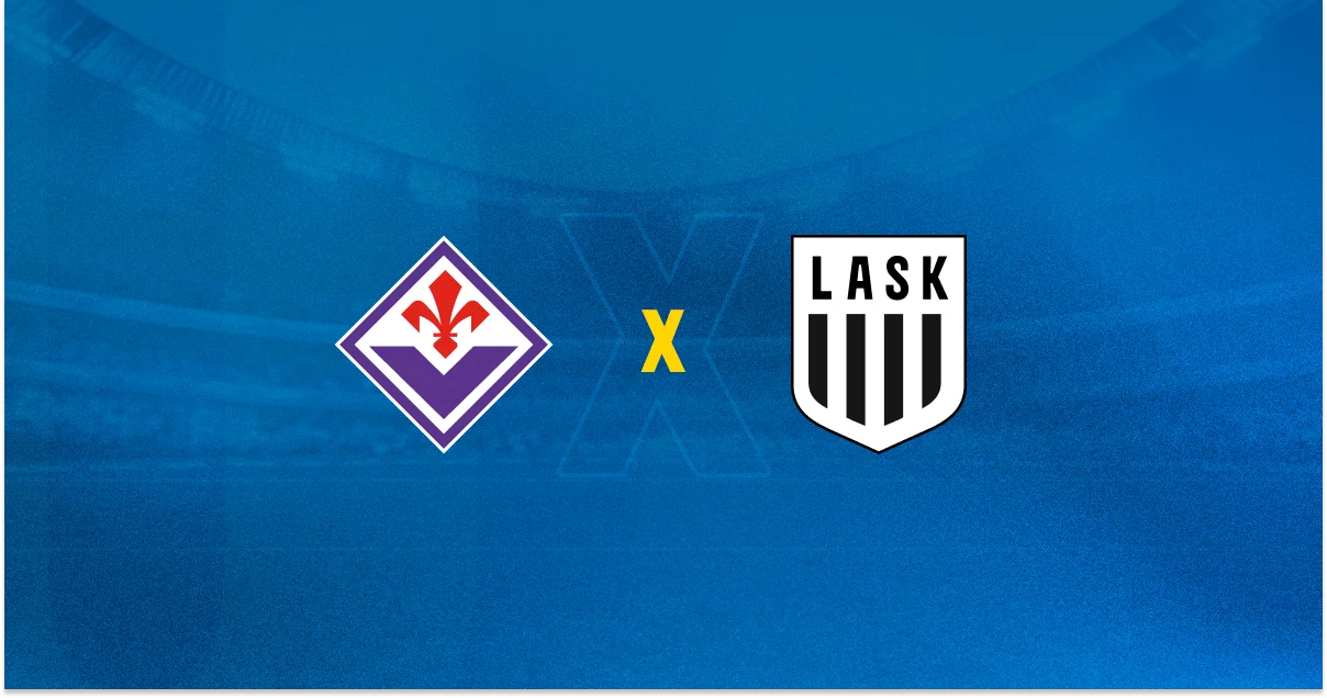 Escudos de Fiorentina x LASK