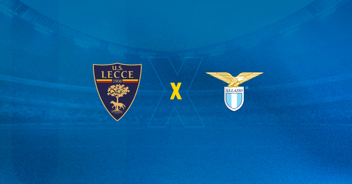 Escudos de Lecce x Lazio