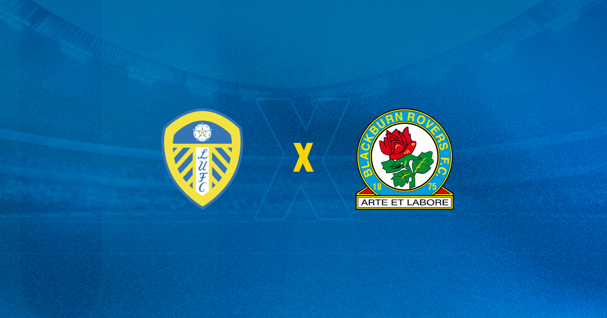 Escudos de Leeds United x Blackburn Rovers