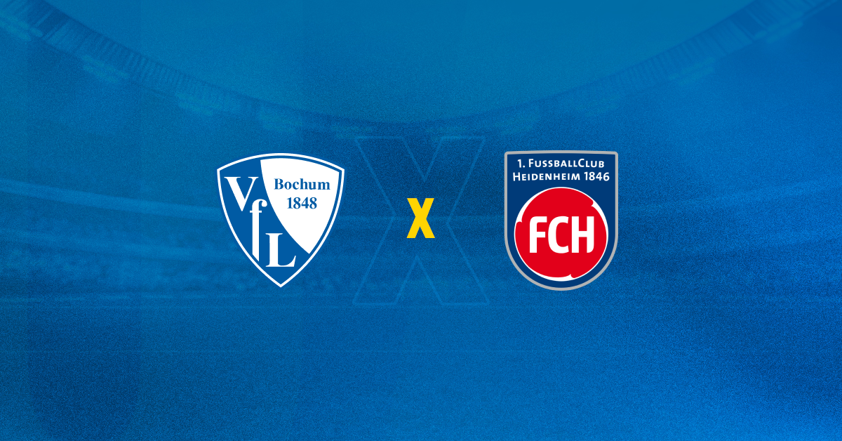 Escudos de Bochum x Heidenheim