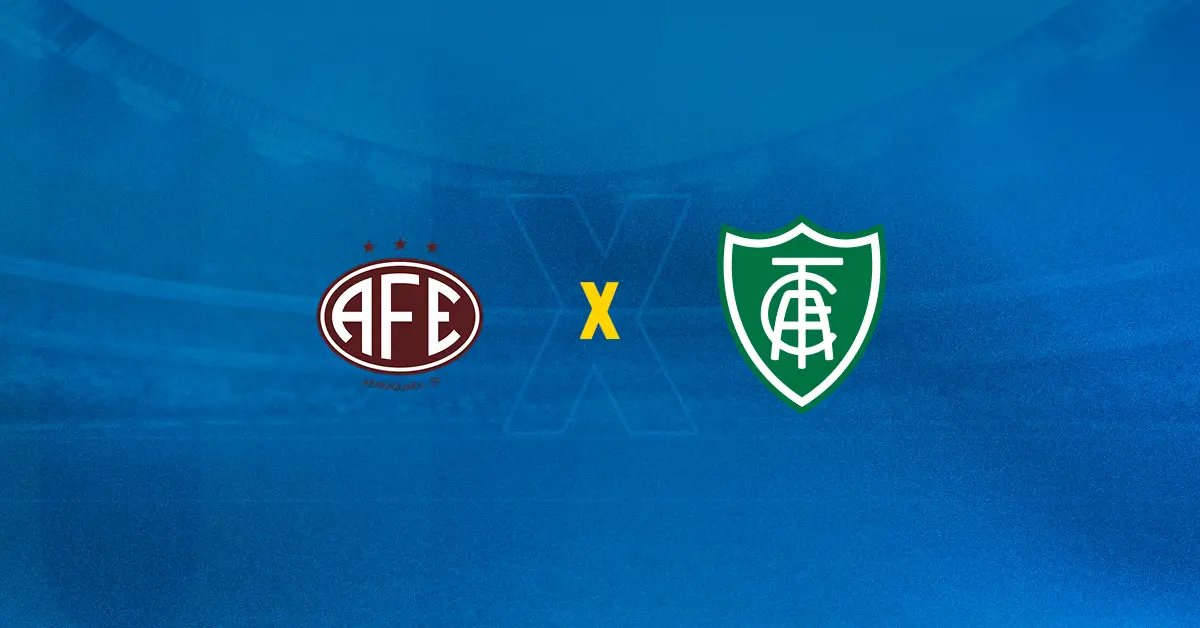 Escudos de Ferroviária x América-MG