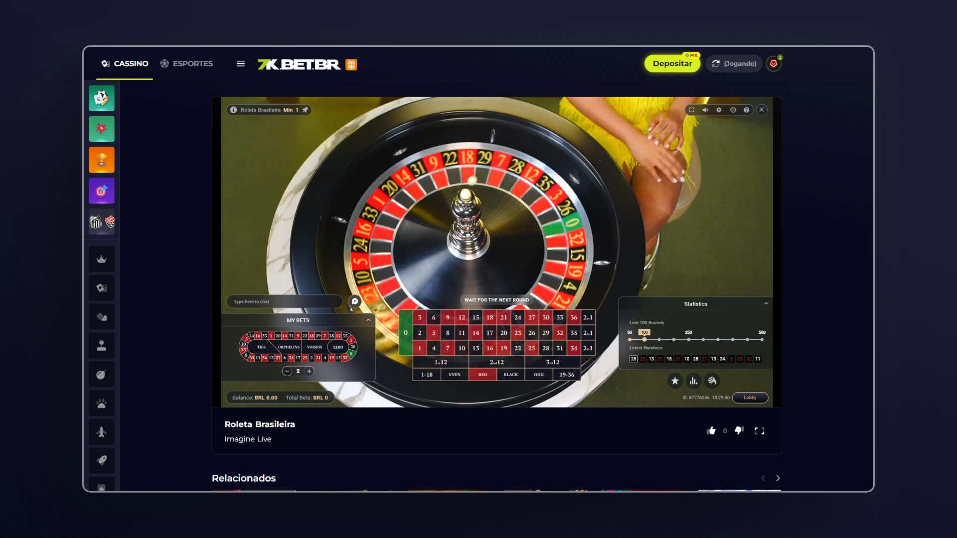 imagem captura cassino ao vivo bet7k