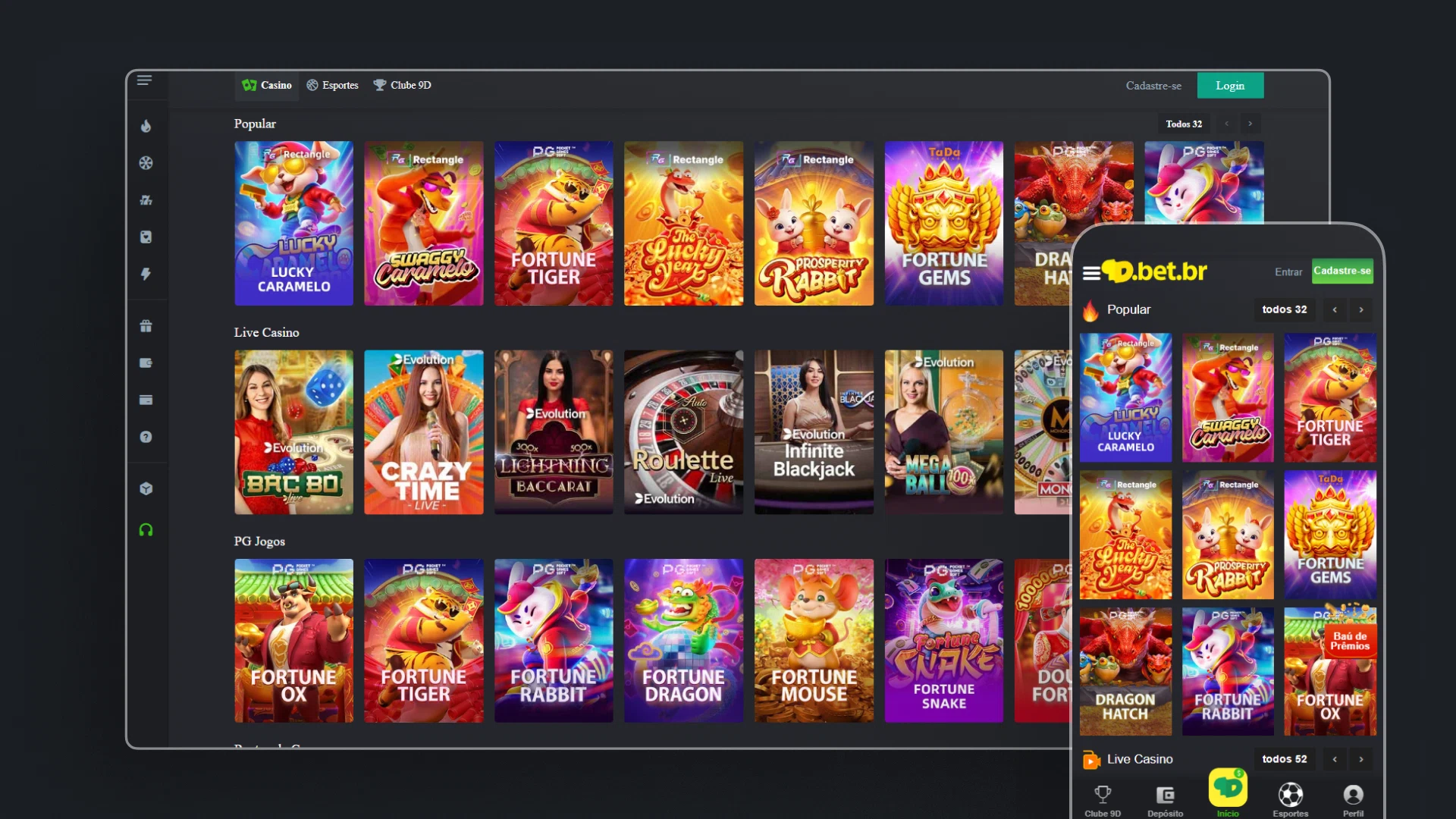 imagem cassino online 9dBet