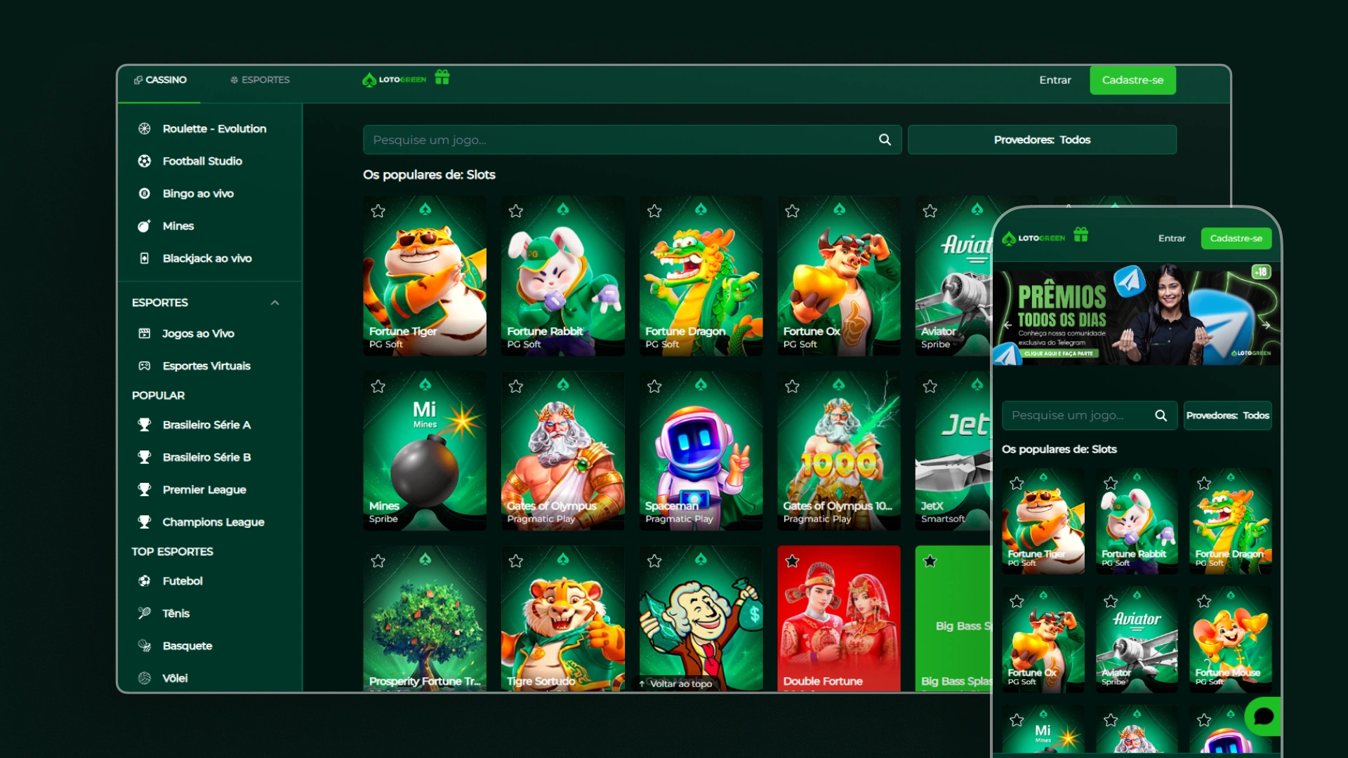 imagem cassino online lotogreen