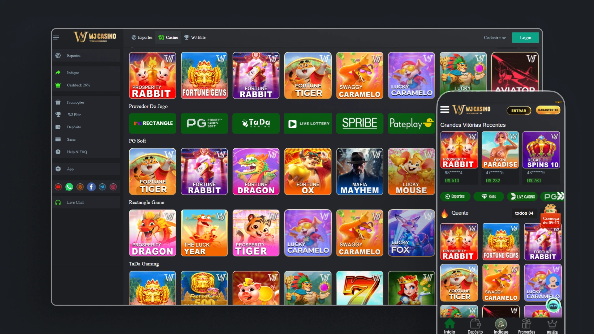 imagem cassino online wjcasino