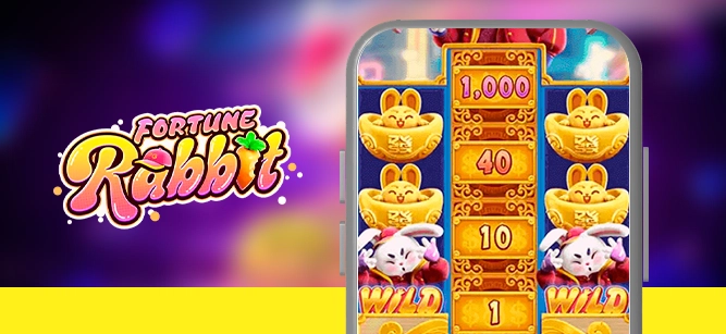 Imagem mostra jogo Fortune Rabbit