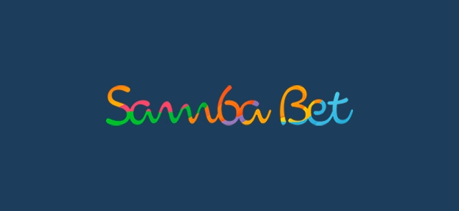 Imagem mostra logomarca da Sambabet