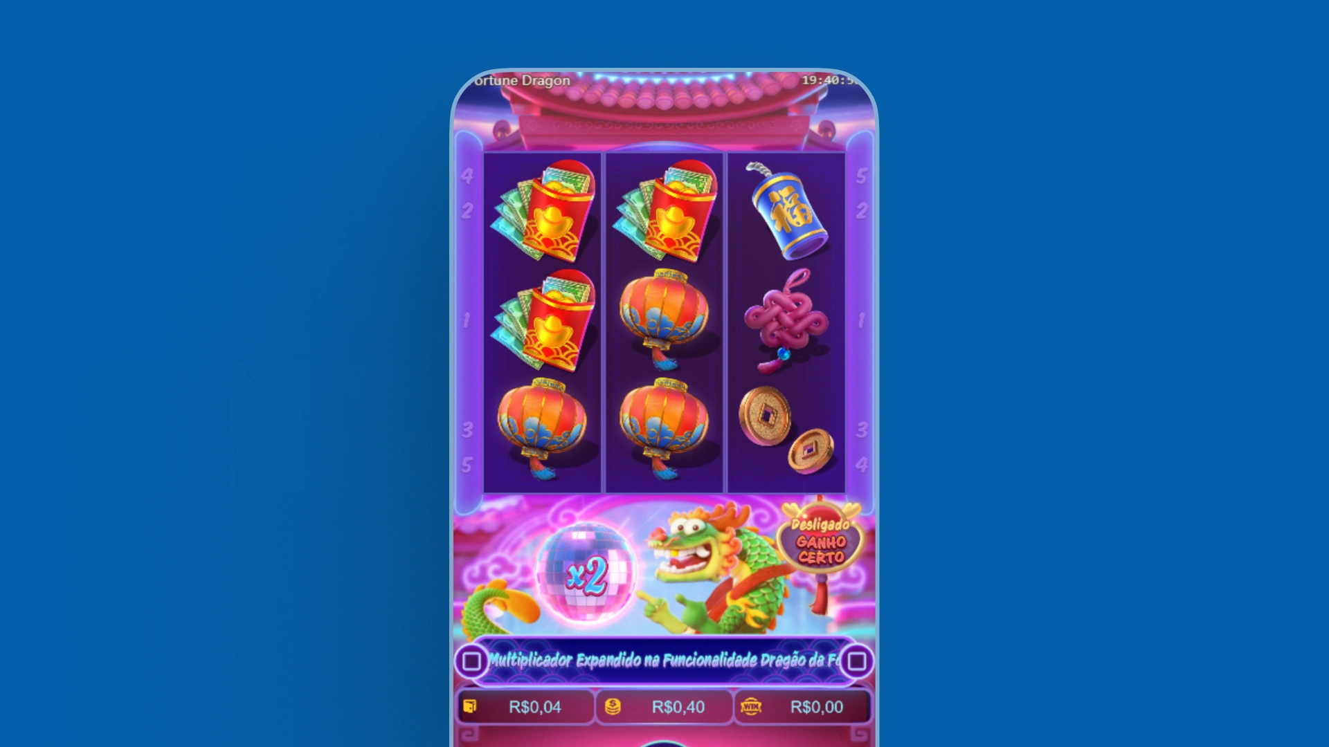 imagem ilustrativa Fortune Dragon 