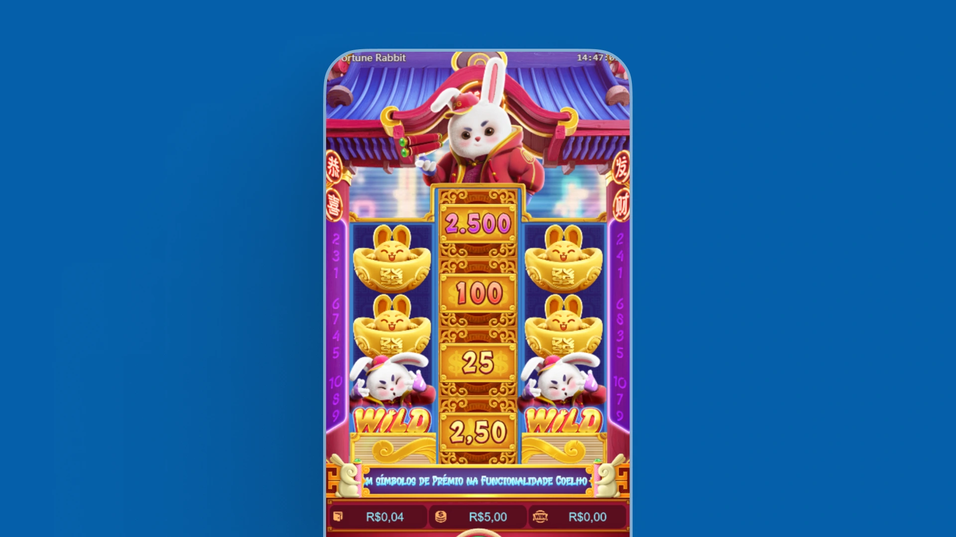 imagem ilustrativa Fortune Rabbit