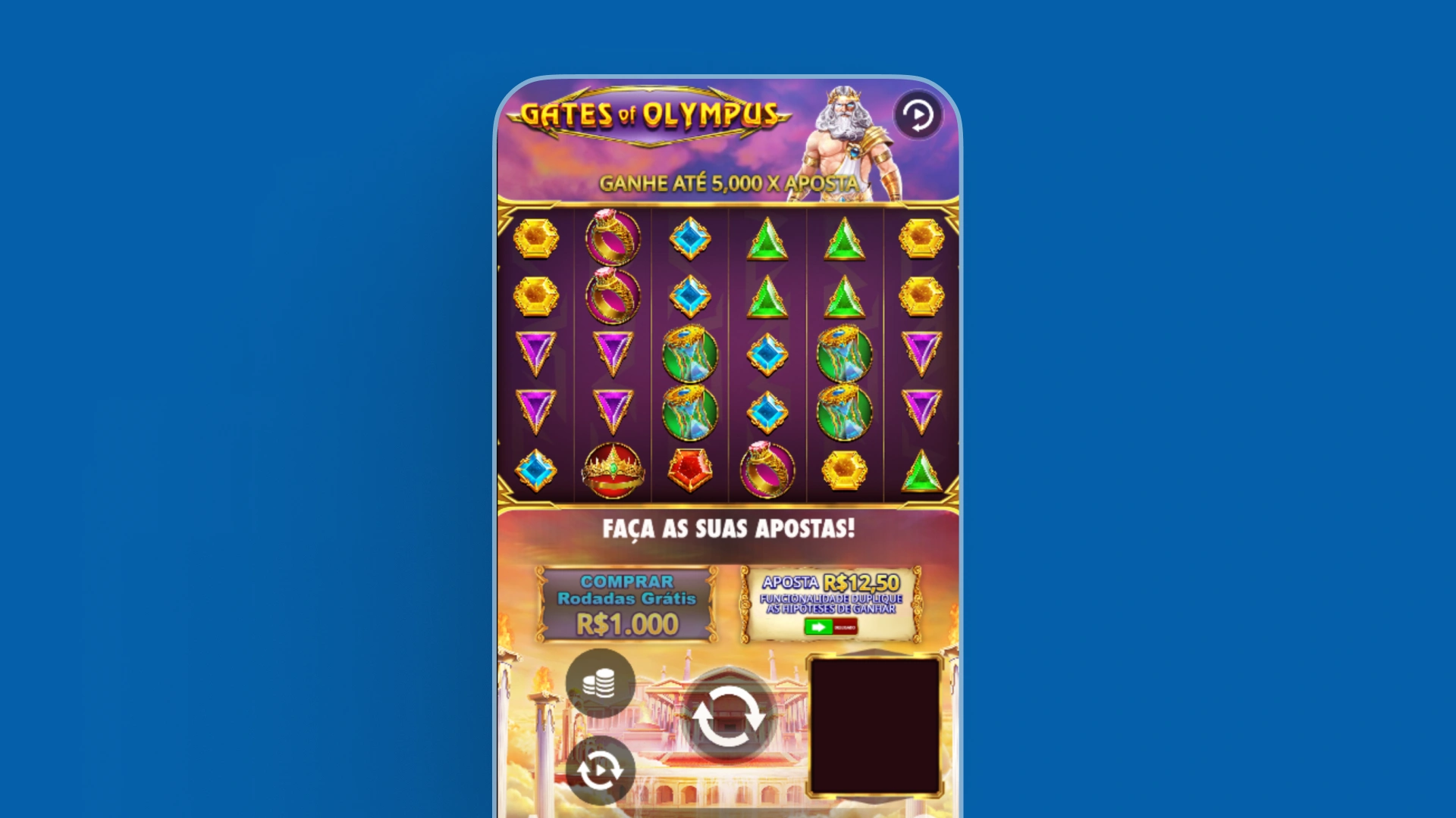 imagem ilustrativa Gates of Olympus