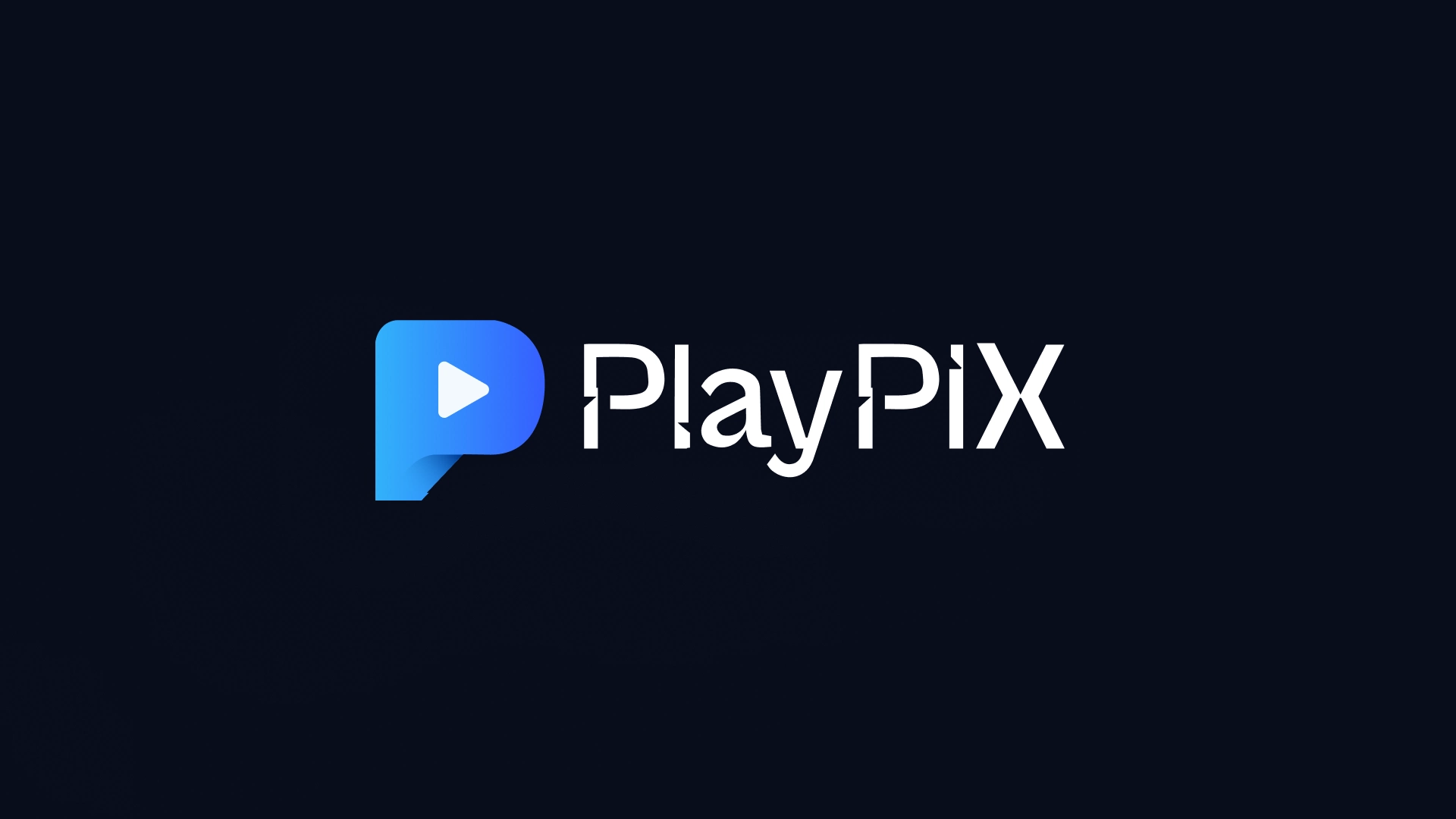 Imagem mostra logomarca da Playpix