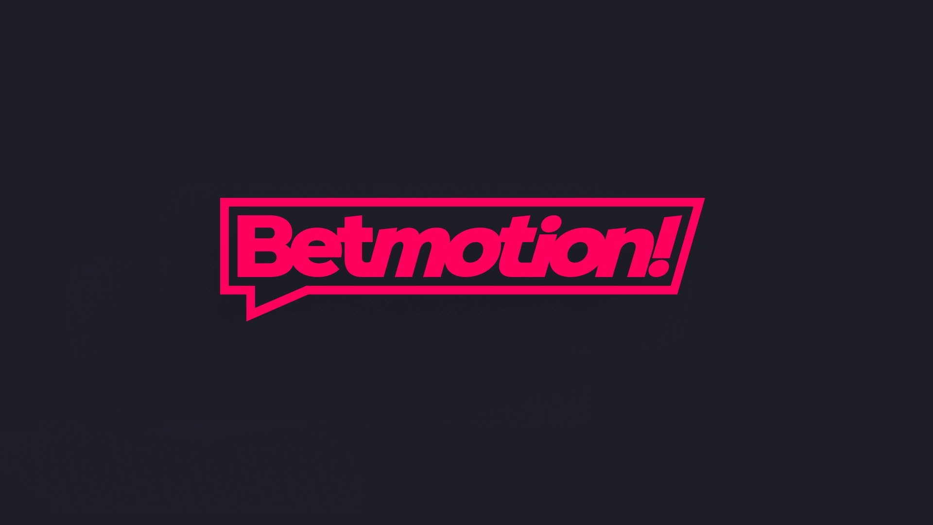 Imagem mostra logomarca da Betmotion